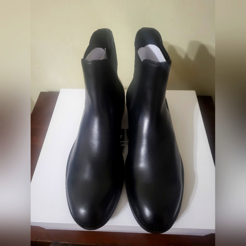 7 For All Mankind Black Men's Boots